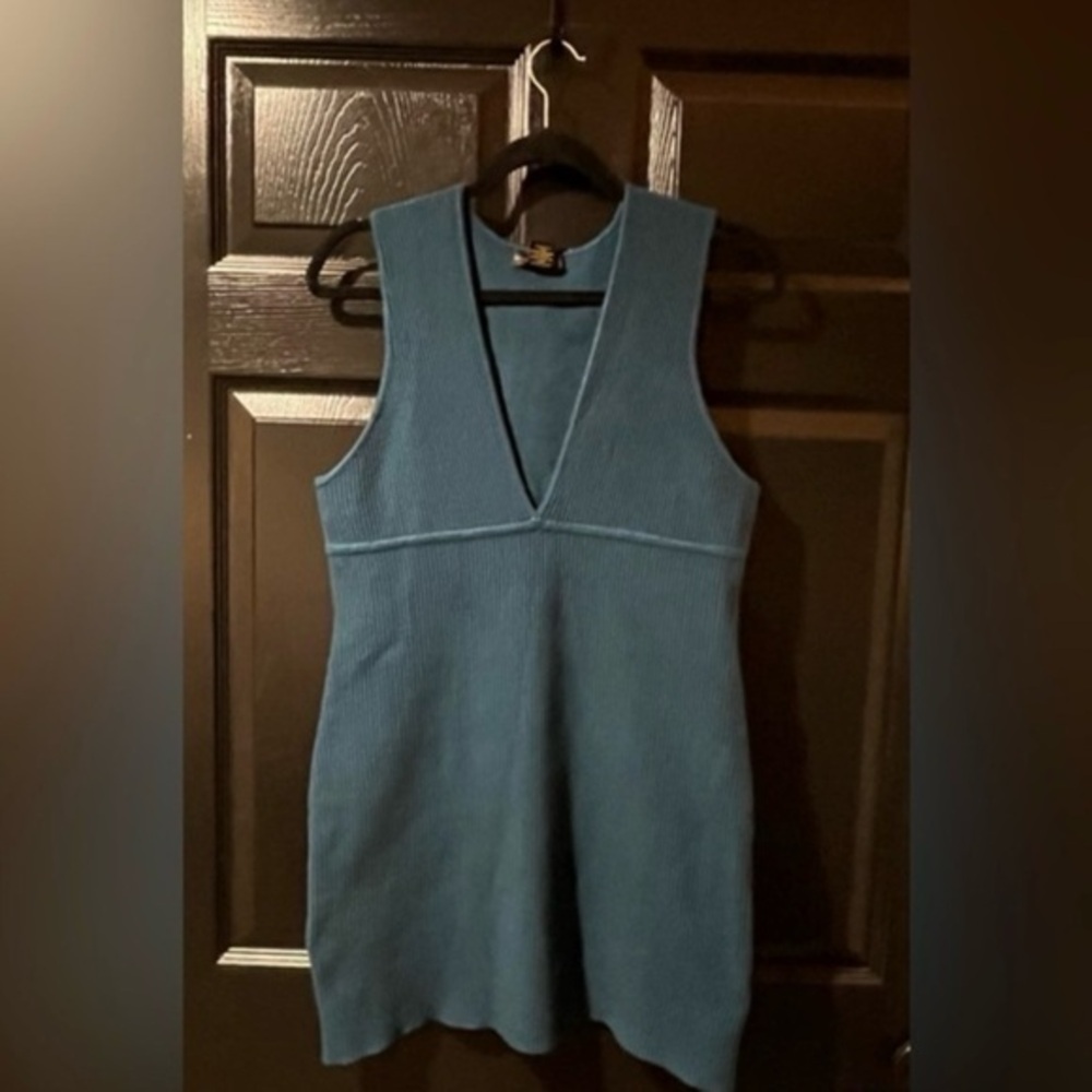 NEW House of Harlow 1960 LUXE Bodycon Ribbed Mini Dress